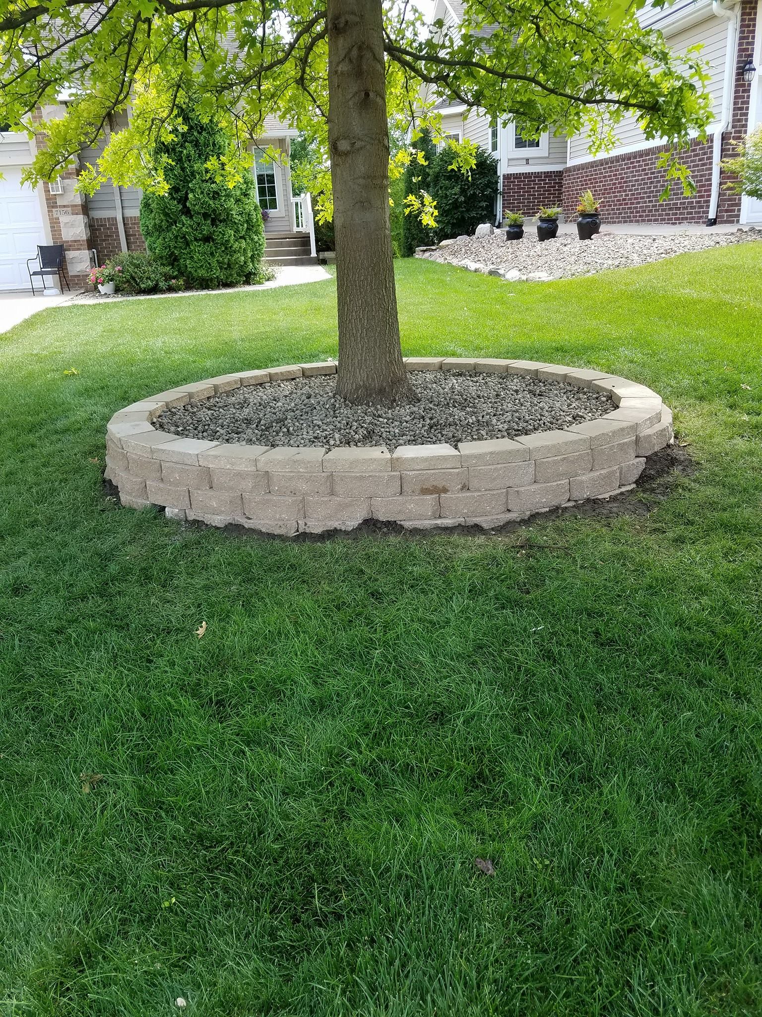 Tree retaining wall norwalk seasonal services