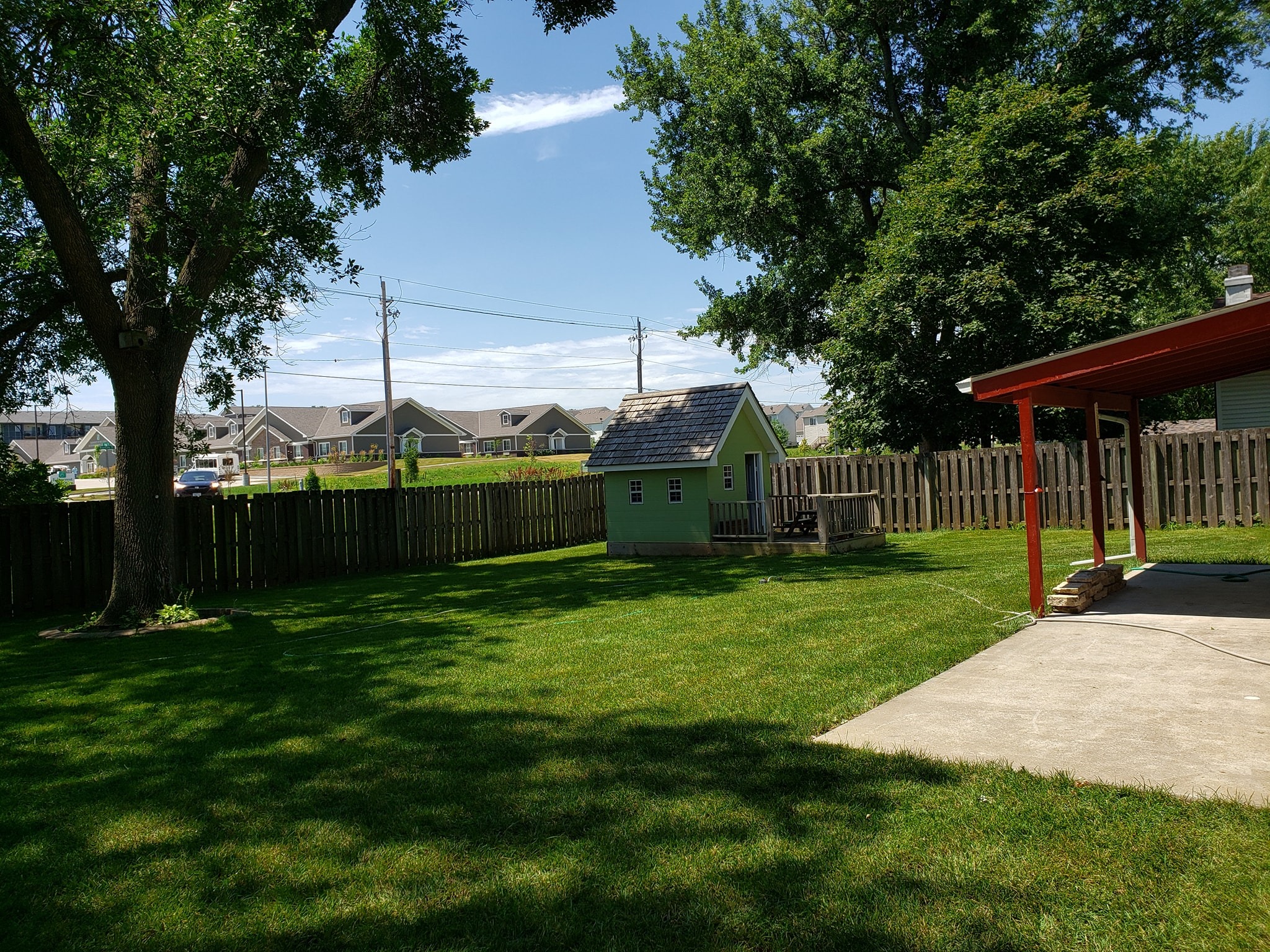 Wood Fencing Large Multi Level Retaining Wall by Norwalk Seasonal - Des Moines, Iowa