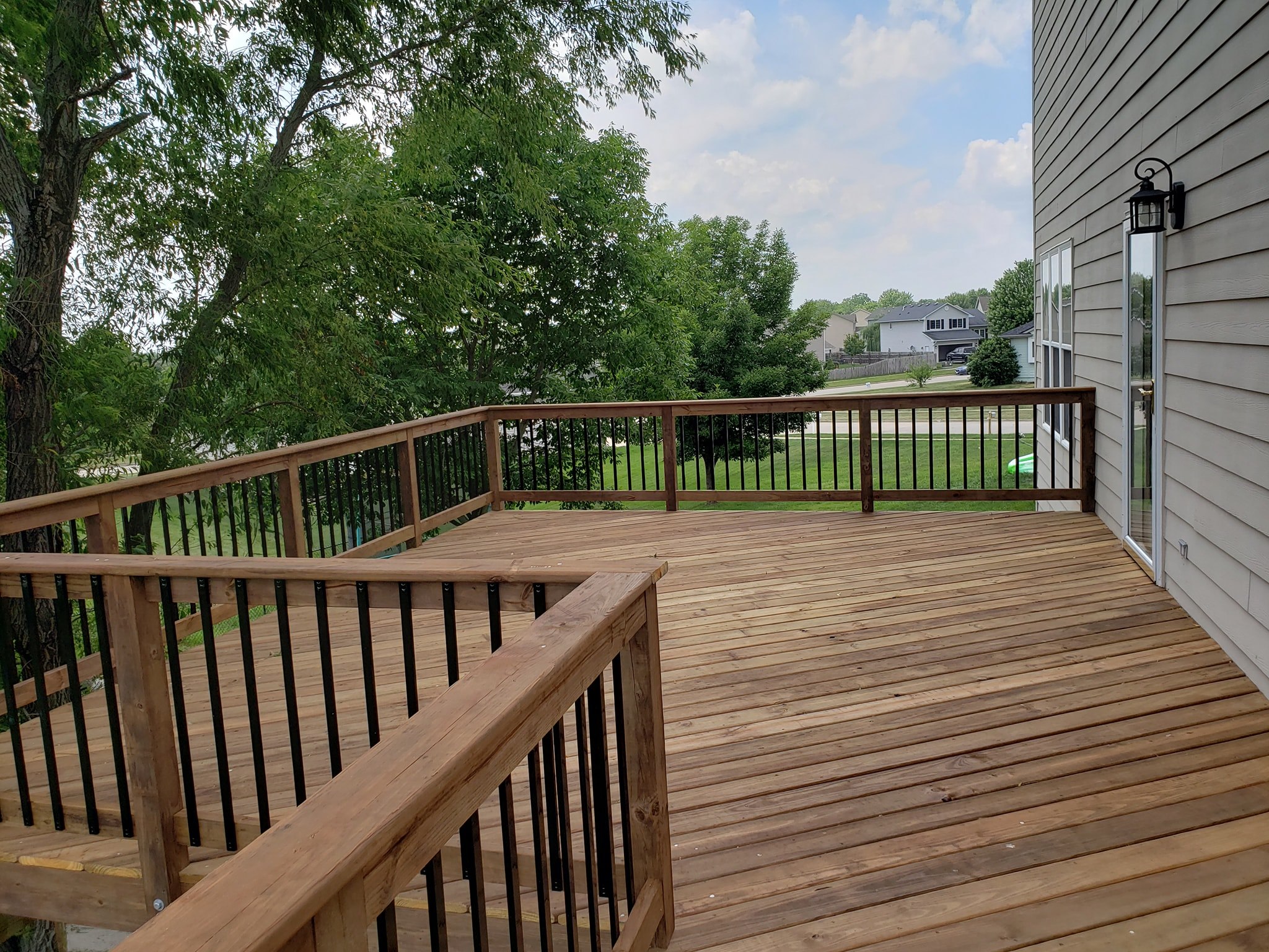 Large Second Level Deck Build by Norwalk Seasonal - Des Moines, Iowa
