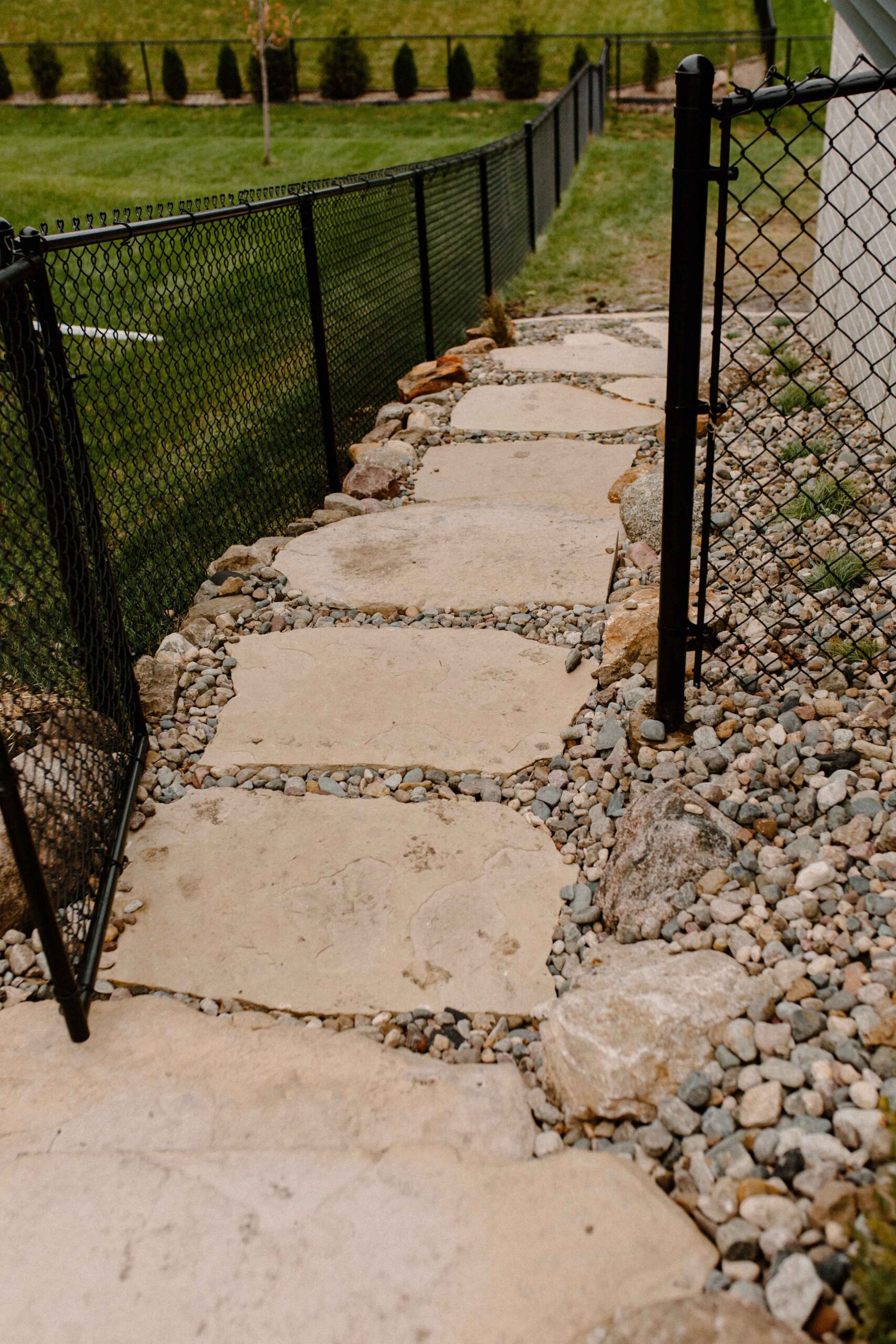 Stone Slab Walkway Norwalk Seasonal - Des Moines, Iowa